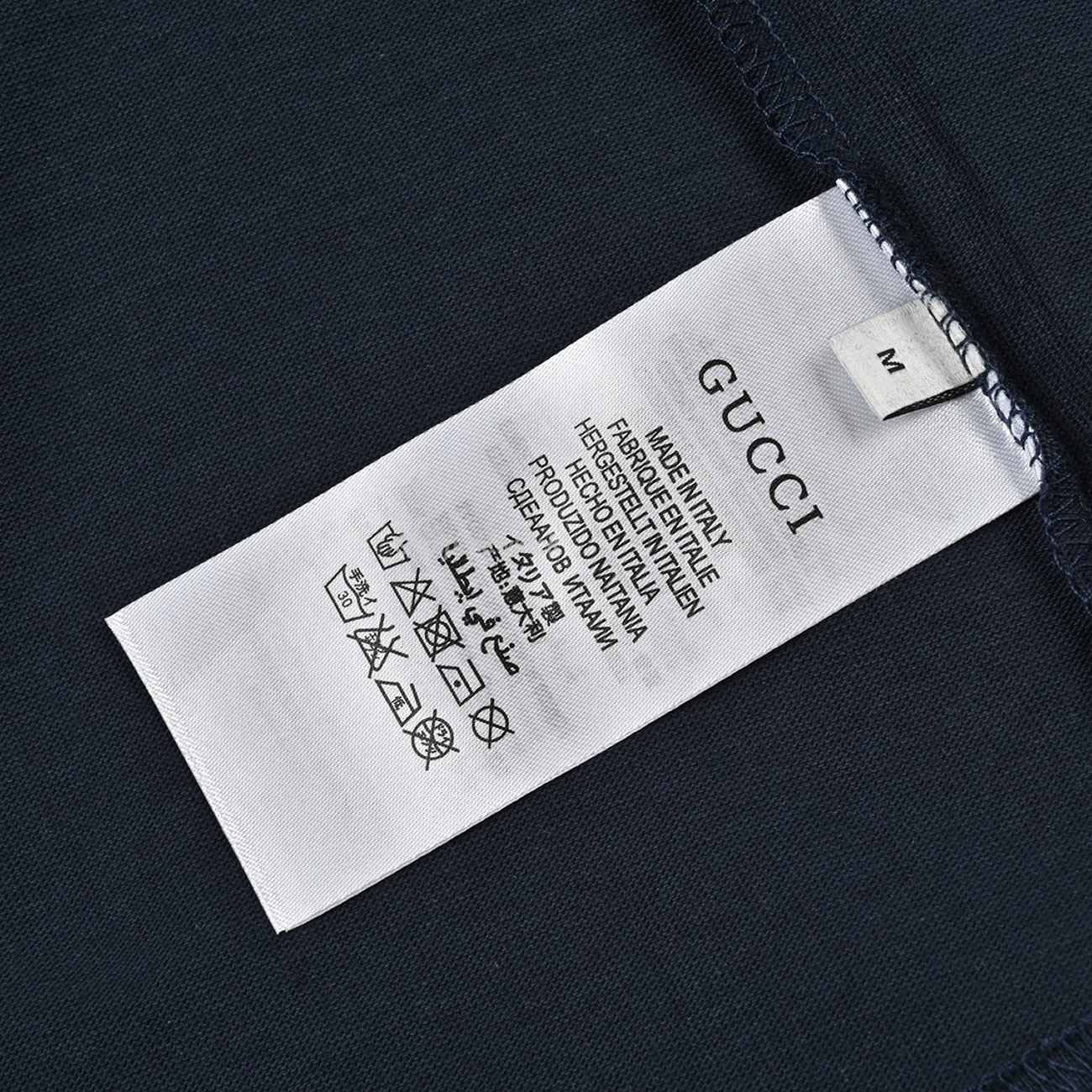 Gucci 24ss Star Tag G Letter Printed Short Sleeved T Shirt (8) - www.newkick.vip